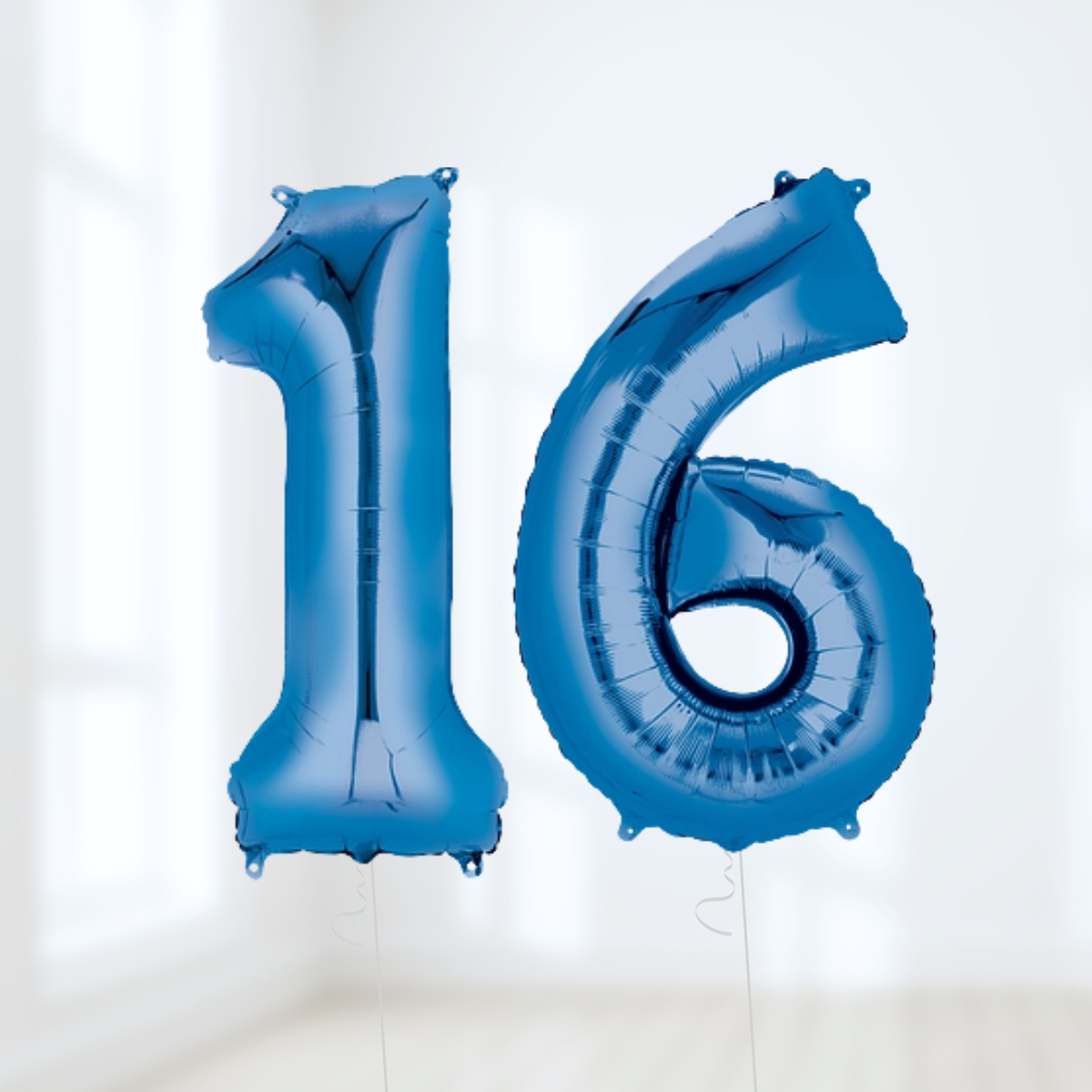Blue Birthday Balloon Number Packages