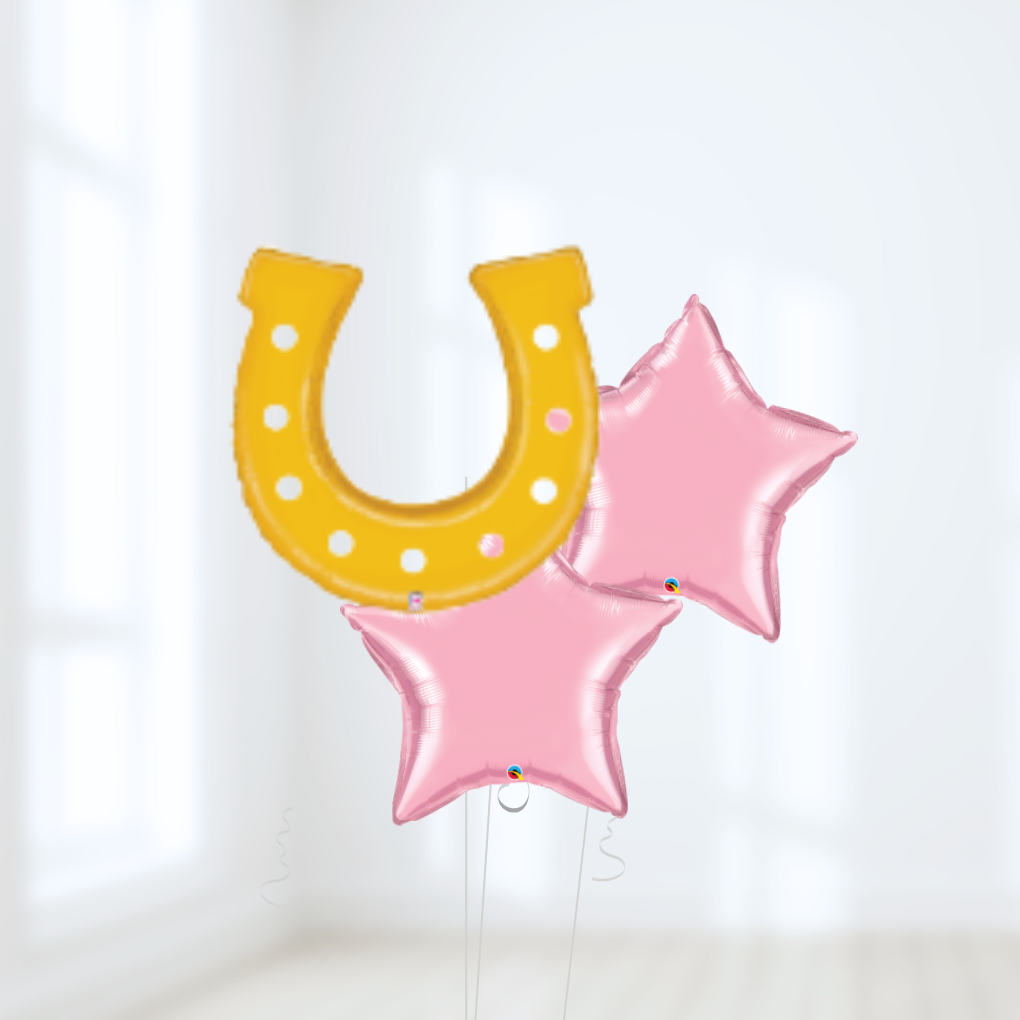 Rodeo Birthday Helium Balloon Bouquet