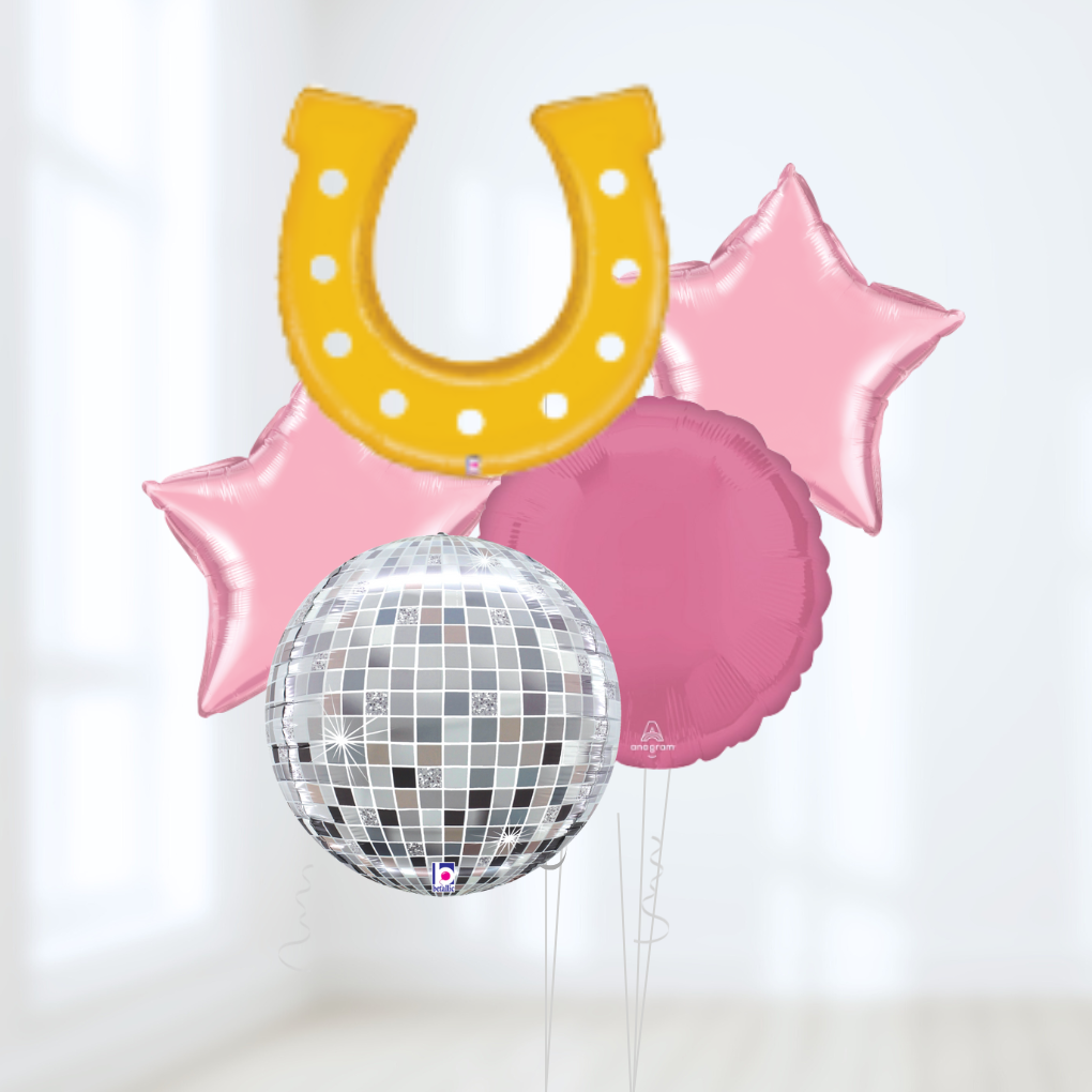 Rodeo Birthday Helium Balloon Bouquet