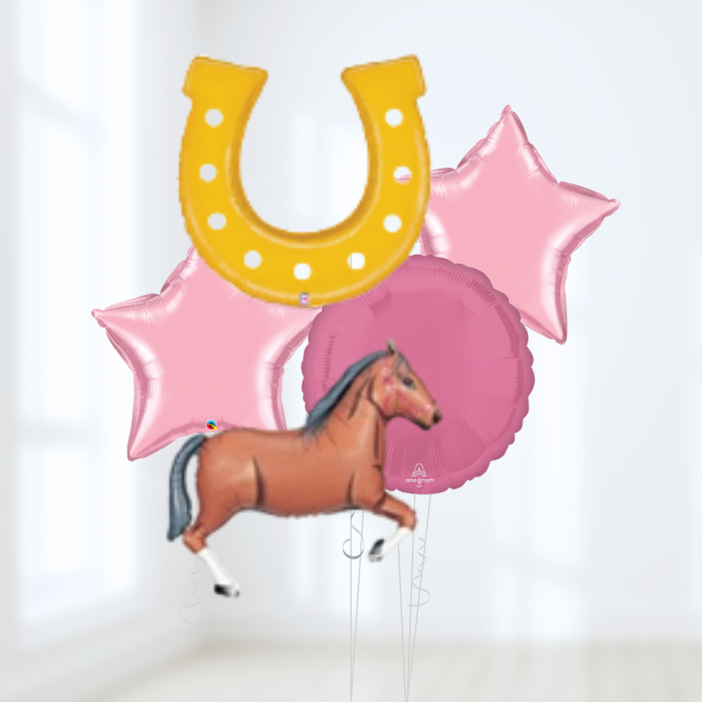 Rodeo Birthday Helium Balloon Bouquet