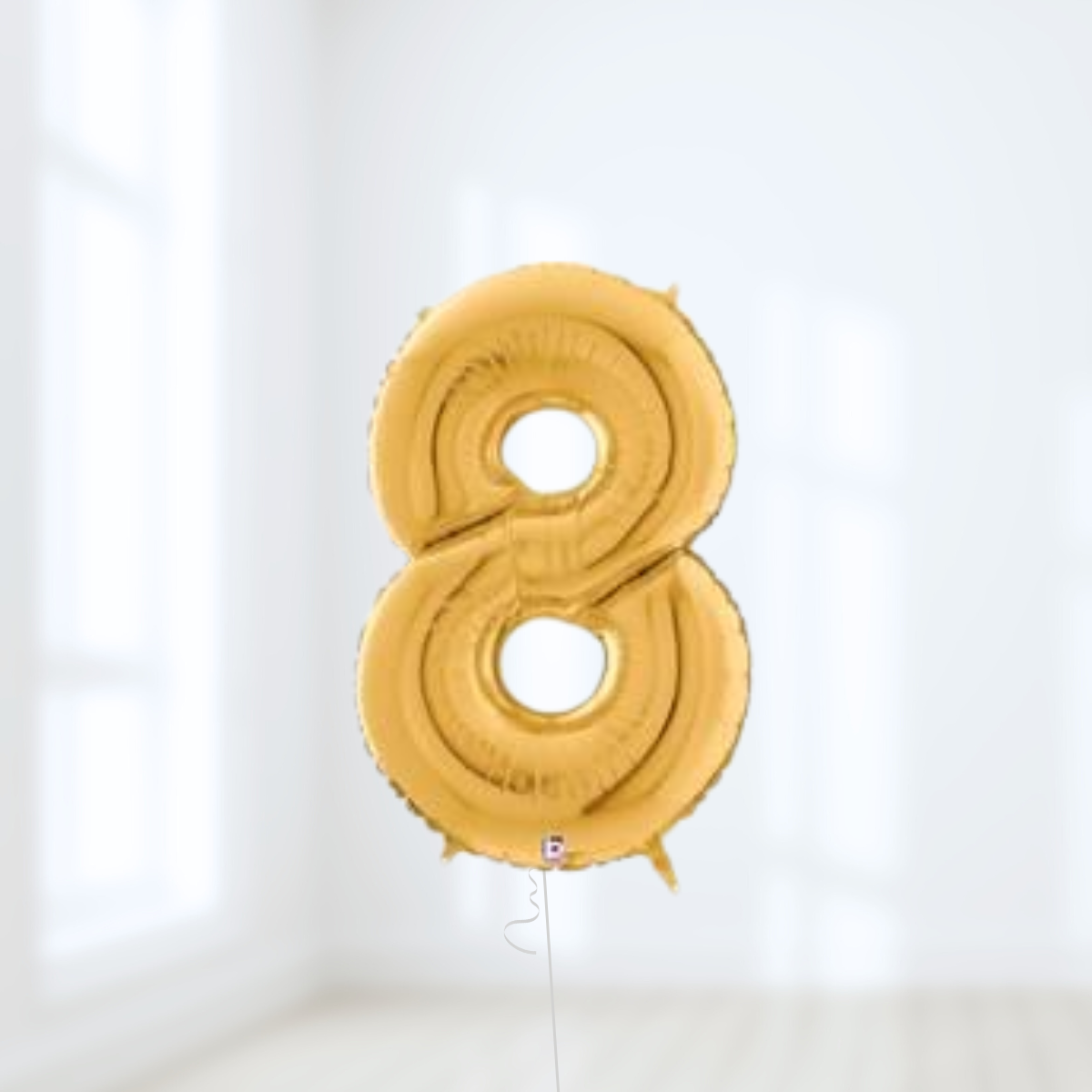 Gold Birthday Balloon Number Packages