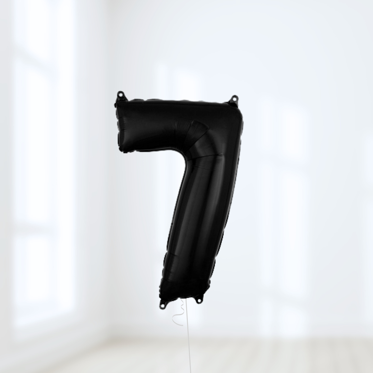 Black Birthday Balloon Number Packages