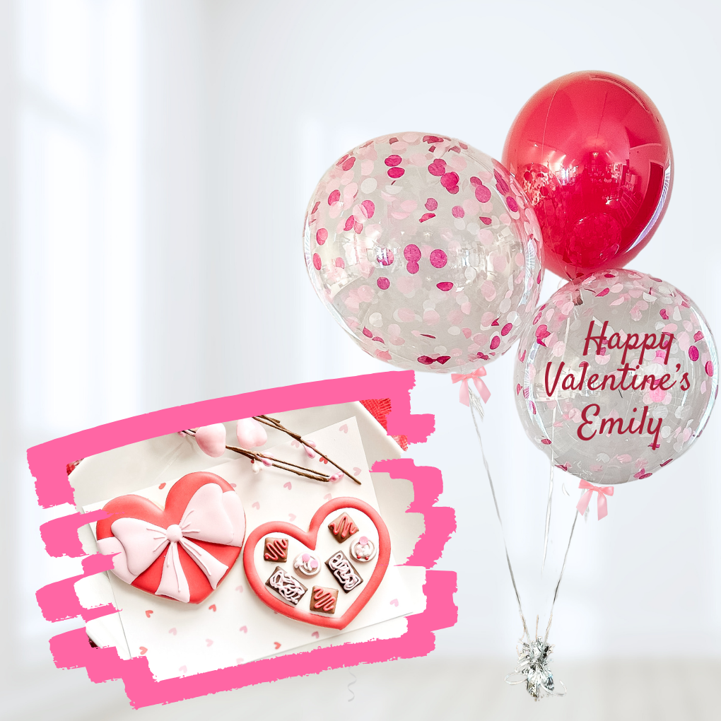 Confetti Balloons + Cookies