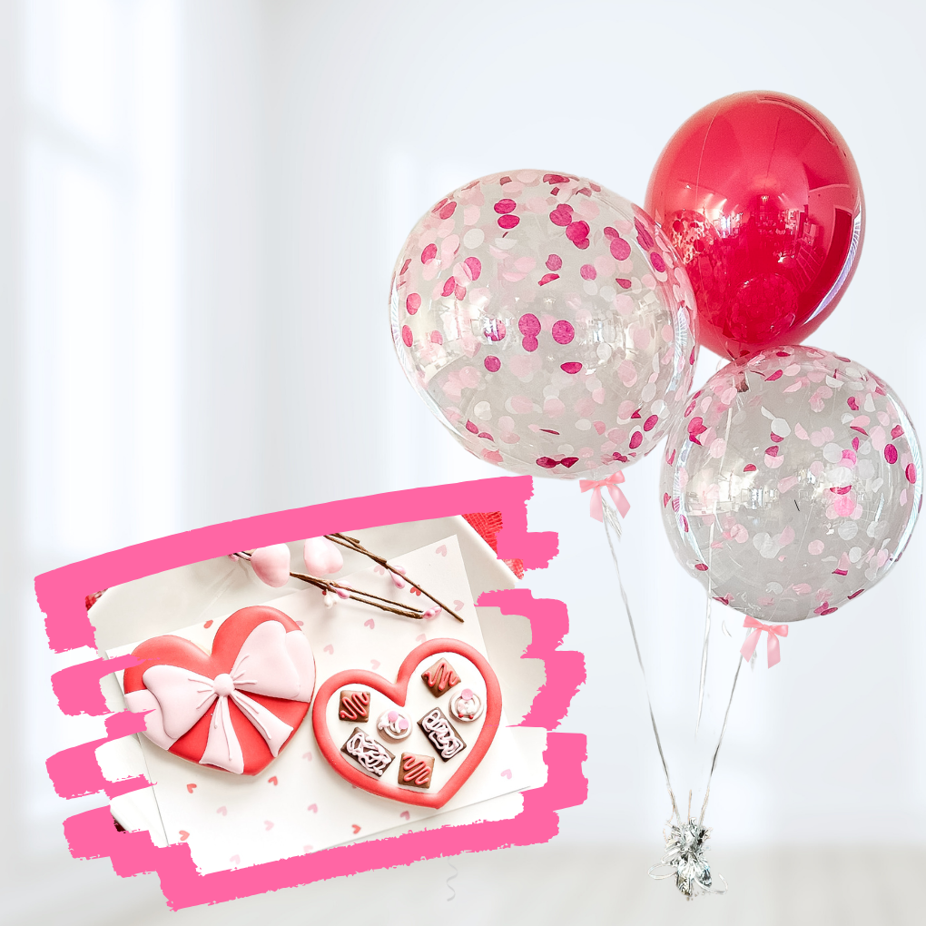Confetti Balloons + Cookies