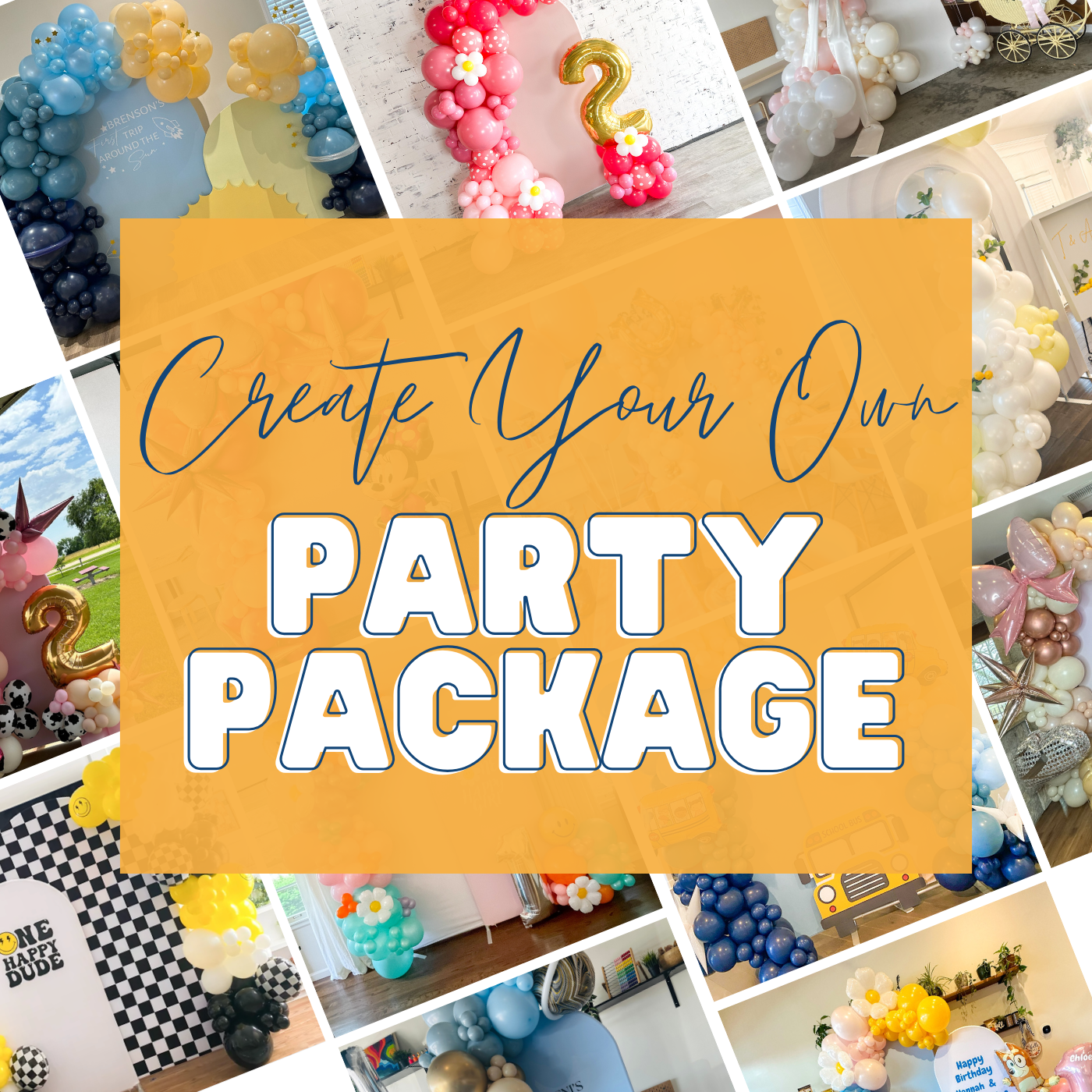Create Your Own Party Package