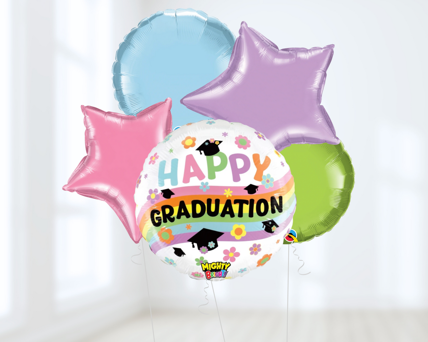 Daisy Graduation Balloon Bouquet