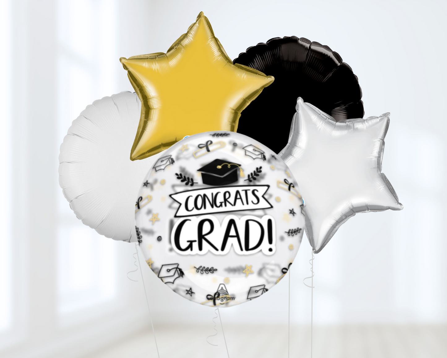 Graduation Hat Balloon Bouquet