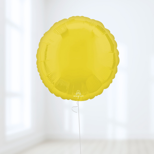 Vibrant Yellow Circle